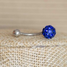 Stainless Steel Body Piercing Jewerllery - Blue