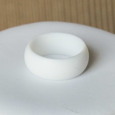 Silicone UNISEX Ring #9 White