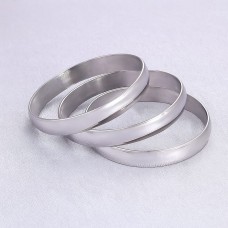 Stainless Steel Ladies 10mm Bangle 65mm across 
