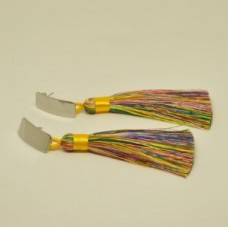 Stainless Steel Tassel Dangle Earrings - Life of the Party