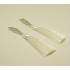 Stainless Steel Tassel Dangle Earrings - Soft