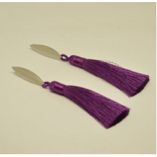 Stainless Steel Tassel Dangle Earrings - Strong