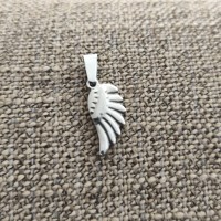 Stainless Steel Pendant - Feather Stainless Steel Pendant - Feather