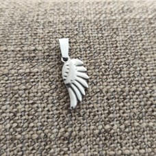 Stainless Steel Pendant - Feather 