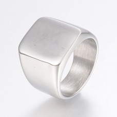 Stainless Steel Signet ring Size 11