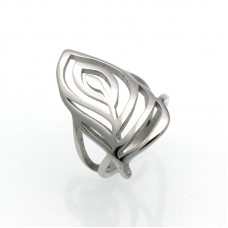 Stainless Steel Feather ring Size 9 Stainless Steel Feather ring Size 9