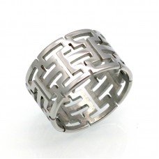 Stainless Steel Detailed ring Size 6 Stainless Steel Detailed ring Size 6