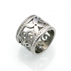 Stainless Steel Flower ring Size 7 Stainless Steel Flower ring Size 7