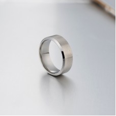 Stainless Steel 8mm Silver Ring #9 Stainless Steel 8mm Silver Ring #9